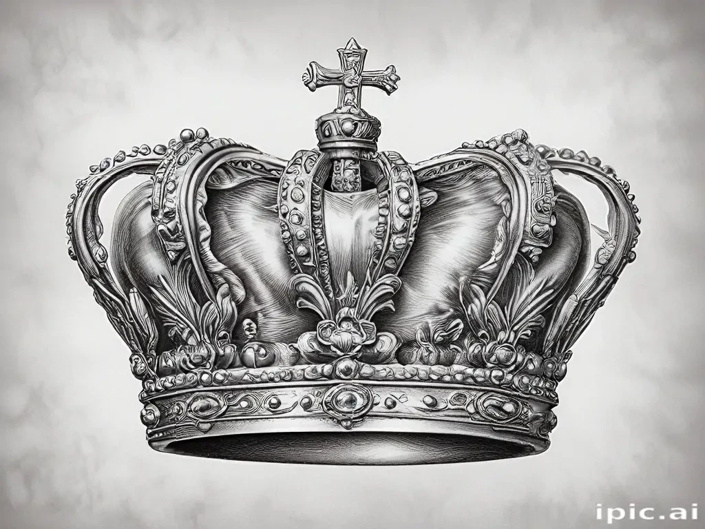 crown drawing