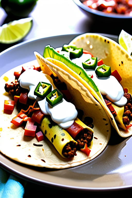 tacos de papa con chorizo
