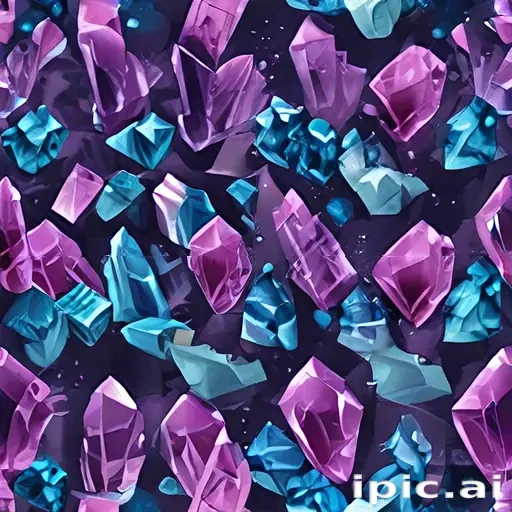 crystals background