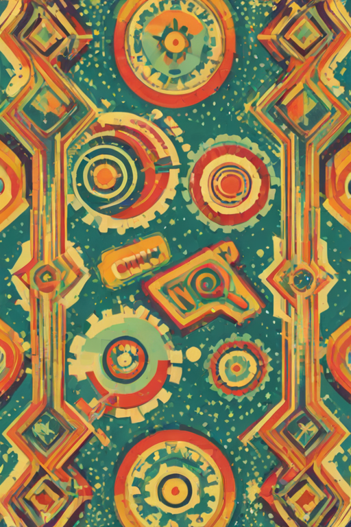 retro background
