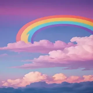 aesthetic wallpapers rainbow