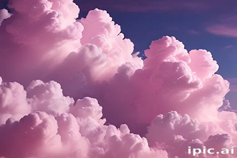 pink clouds wallpaper