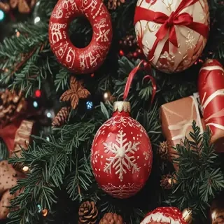 christmas phone wallpaper aesthetic