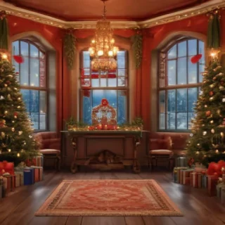 cute christmas background