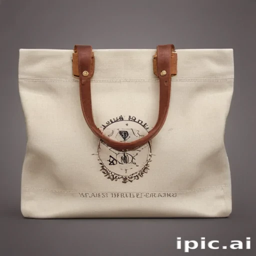 canvas bag mockup