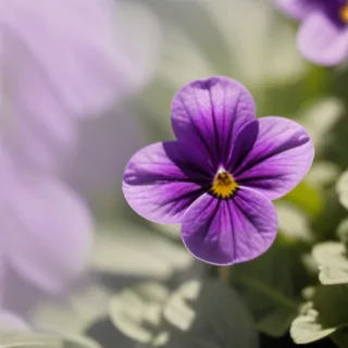 violet flower