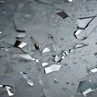 wallpaper broken glass