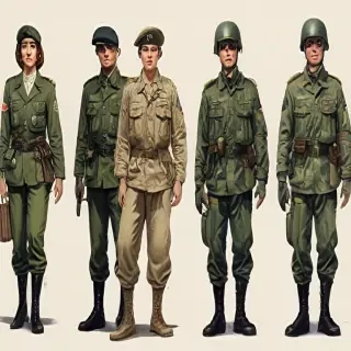 army drawings