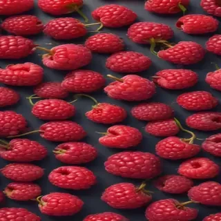 cartoon raspberry