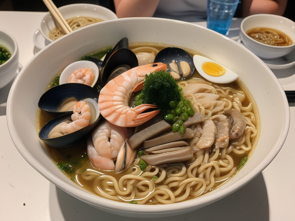 all blue seafood and ramen house