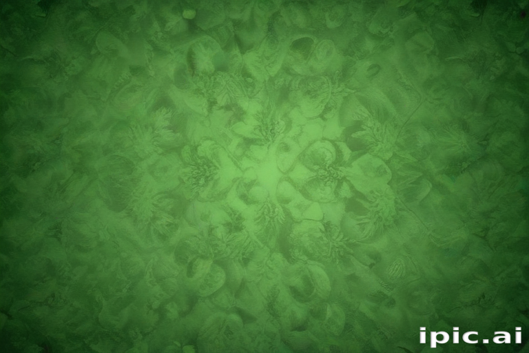 Intricate Patterns of Nature Captured in a Lush Green Background