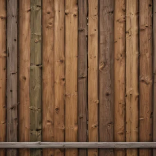 wood fence png