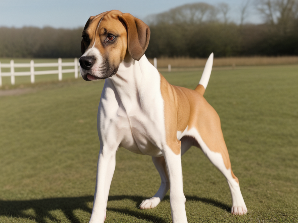 american boxer foxhound