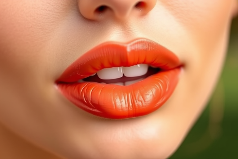 Sun-Kissed Apricot Nectar lip color delivers a warm, peachy hue with a satin finish that enhances natural lip color and complements various skin tones