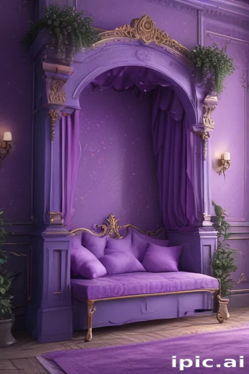 kawaii purple wallpaper