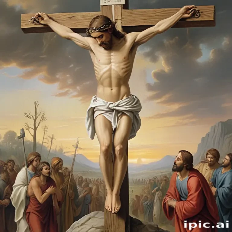 jesus on the cross pictures