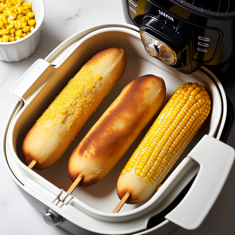 how to make corn dogs in air fryer