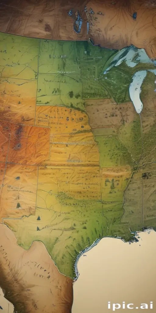 map of the united states of america
