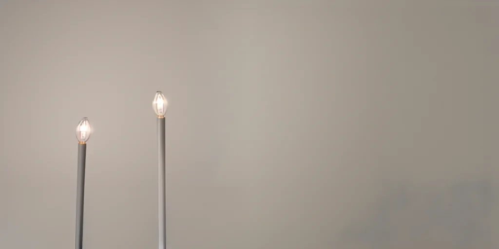 light grey background