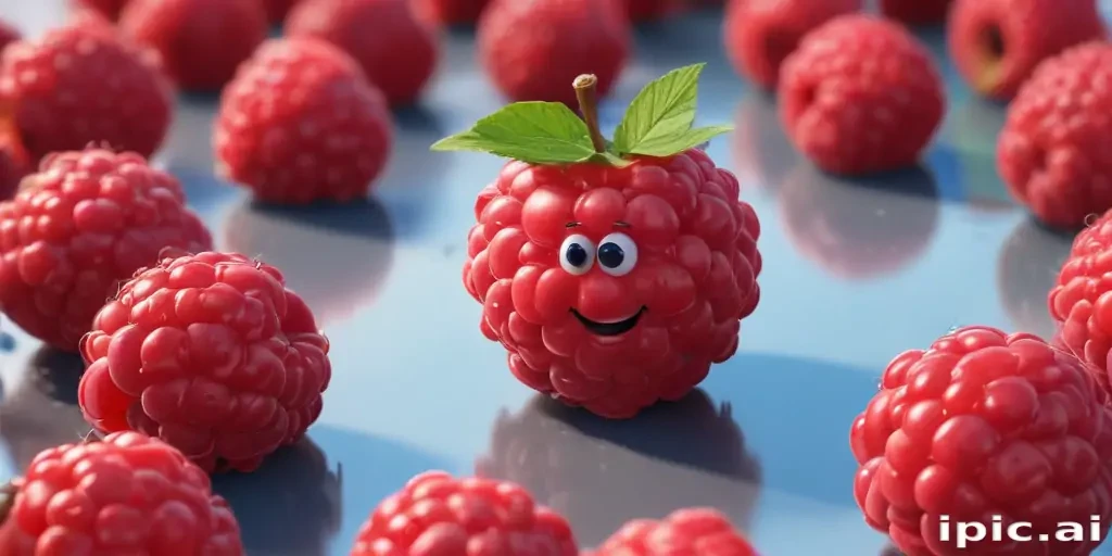raspberry cartoon