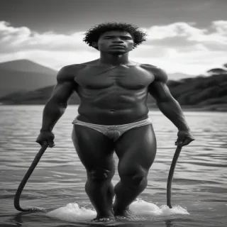 black and white png