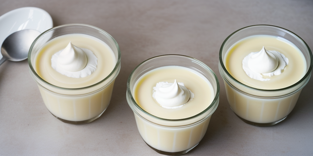 vanilla pudding recipe no eggs