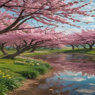 spring aesthetic wallpaper