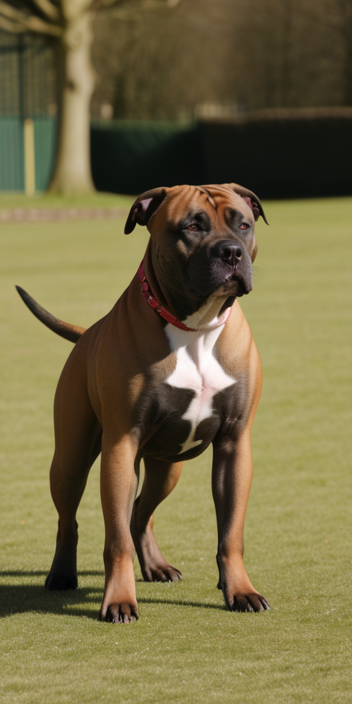 staffy bull bullmastiff