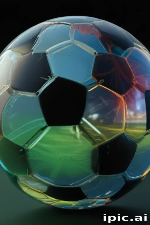 transparent soccer ball