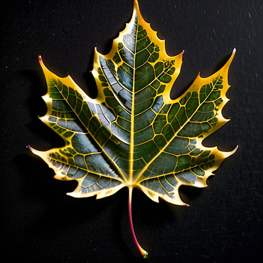half of a leaf nyt