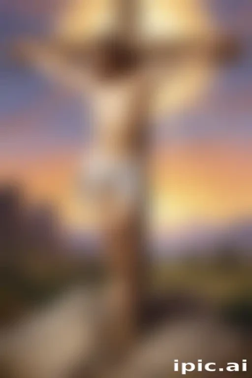 jesus on the cross clipart
