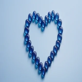 blue heart