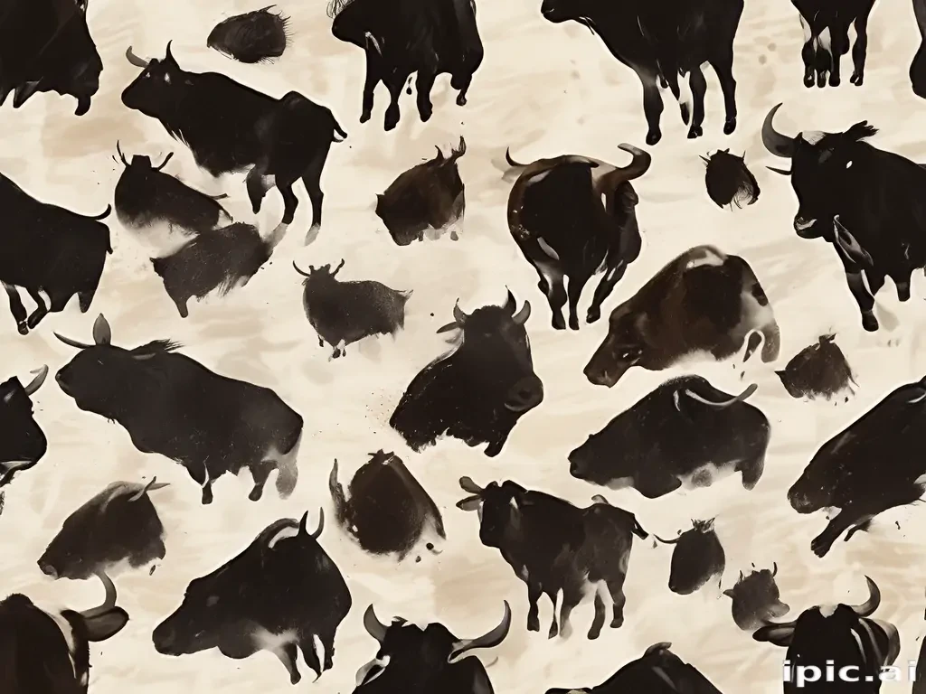 cowprint background