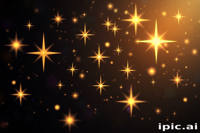 sparkling stars png