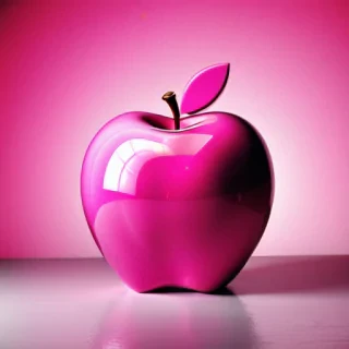 pink apple wallpaper
