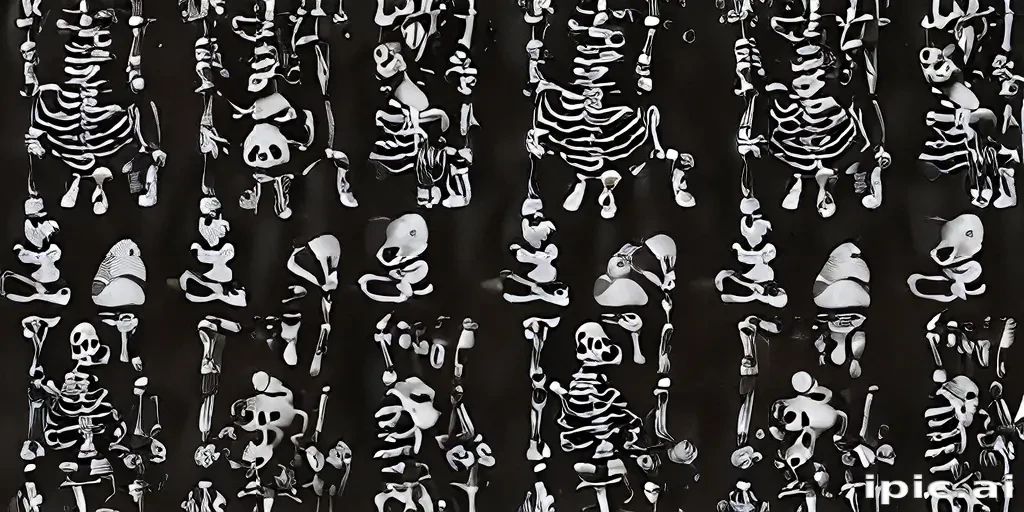 skeleton wallpaper