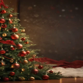 christmas background frame