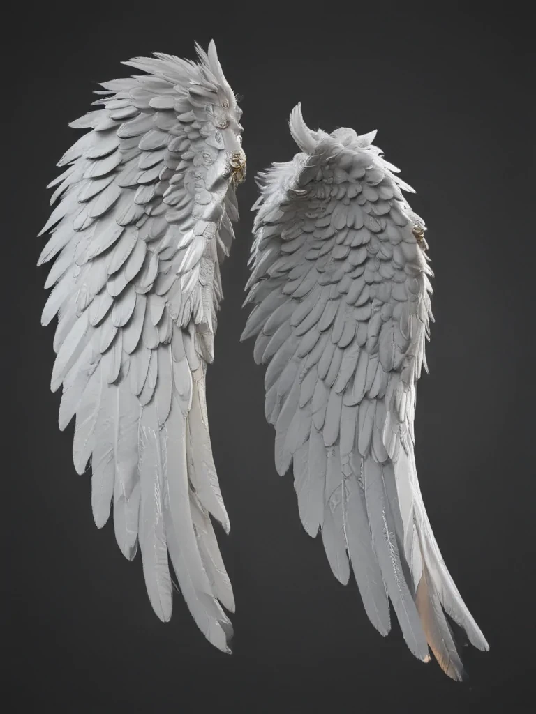 realistic angel wings png