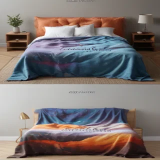 blanket mockup