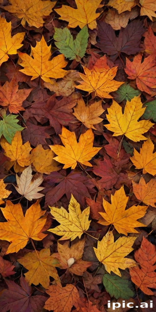 autumn leaves iphone wallpaper