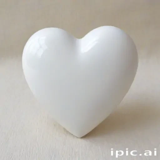 white heart