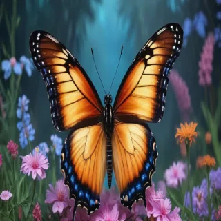 butterfly backround