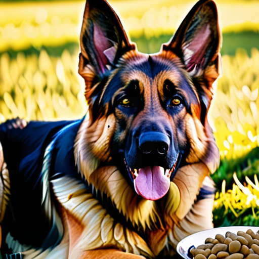 recommended dog food for german shepherd