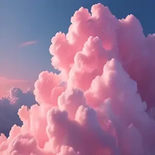 pink cloud aesthetic