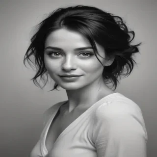 thank you in black and white