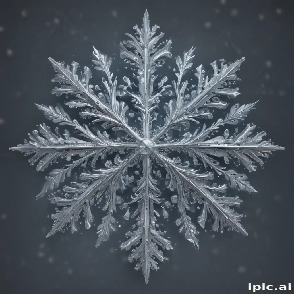 snowflake clipart with transparent background