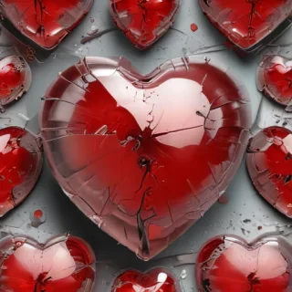 broken heart transparent