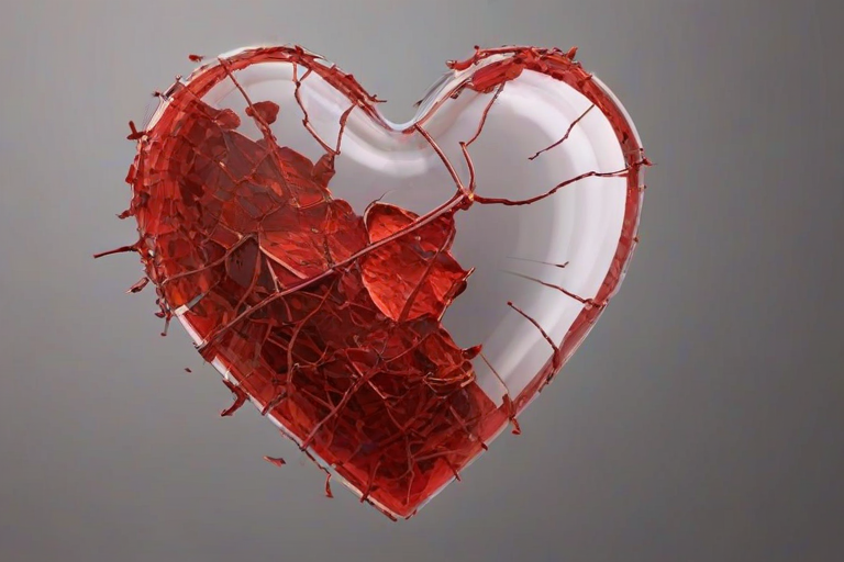 broken heart transparent