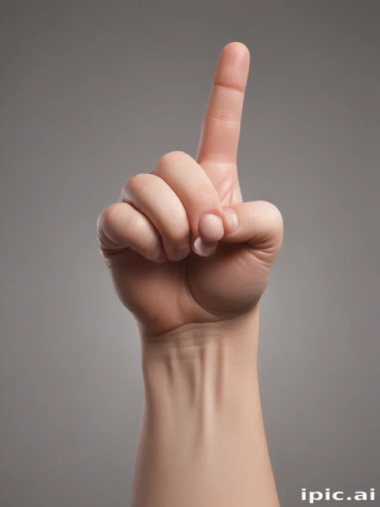 pointing finger png