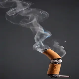 smoking transparent background